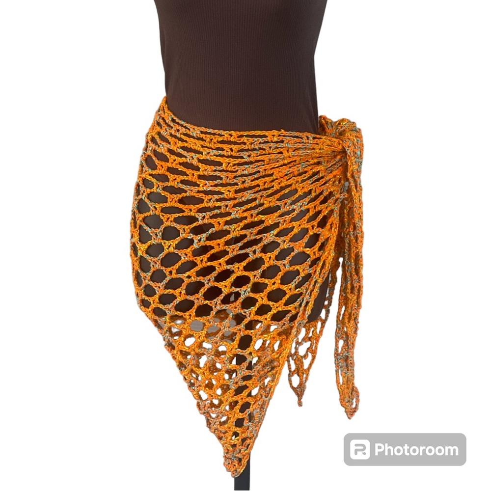 Handmade crochet sarong